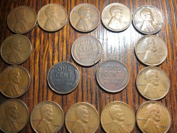 Different-Colored-Coins-On-The-Same-Year-1945